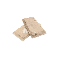 Плитка песчаник "Серо-зеленый" скала 30х15х2 см